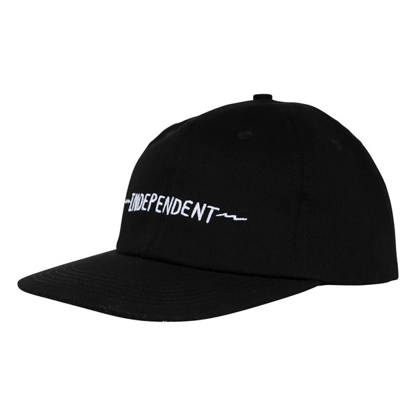 Independent - Bratrud Notebook Snapback Hat (Black/Khaki)