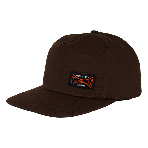 Independent - Built To Grind Hat (Chocolate)