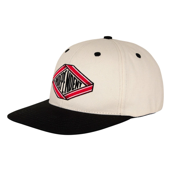 Independent - Scroll 2 Snapback Hat (Natural/Black)
