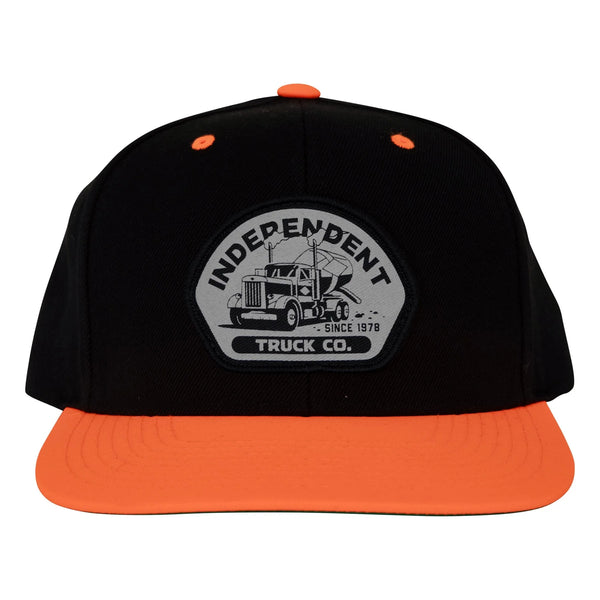 Independent - Trucking Hat (Black/Neon Orange)