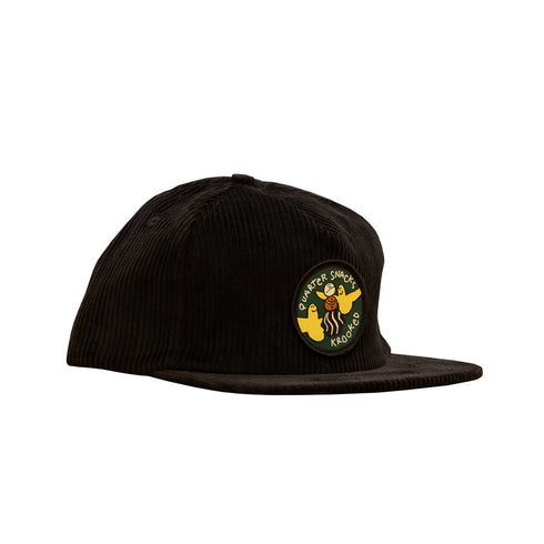 Krooked - Krooked X Quartersnacks Snackbird Snapback Hat (Black)