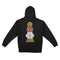 Krooked - Krooked X Quartersnacks Snackman Hoodie (Black)