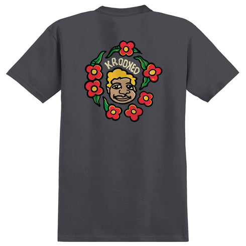 Krooked - MG Shirt (Charcoal/Multi)