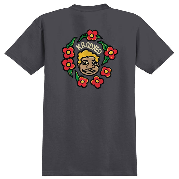 Krooked - MG Shirt (Charcoal/Multi)