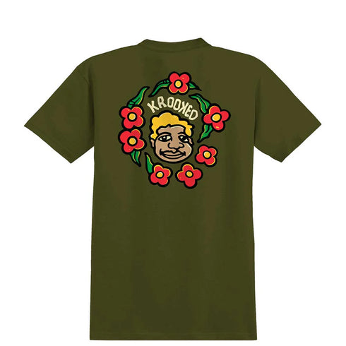 Krooked - Mark Gonz. Shirt (Military Green)
