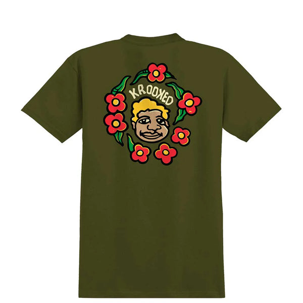 Krooked - Mark Gonz. Shirt (Military Green)