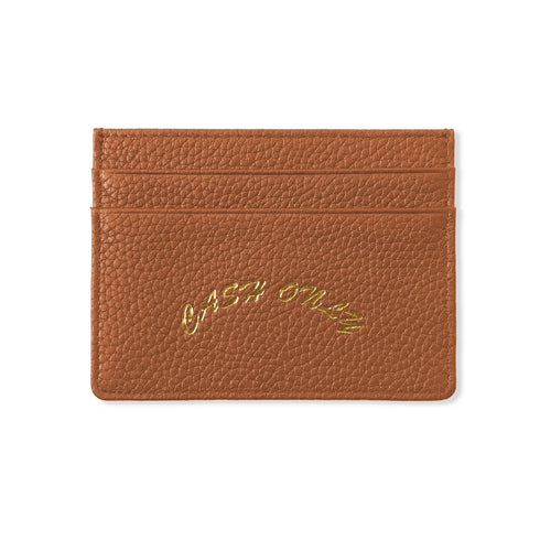 Cash Only - Cardholder (Tan)
