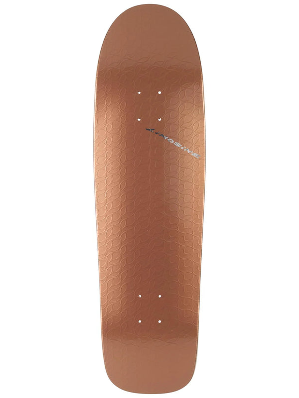 Limosine - Brown Metallic Shaped Deck (9")