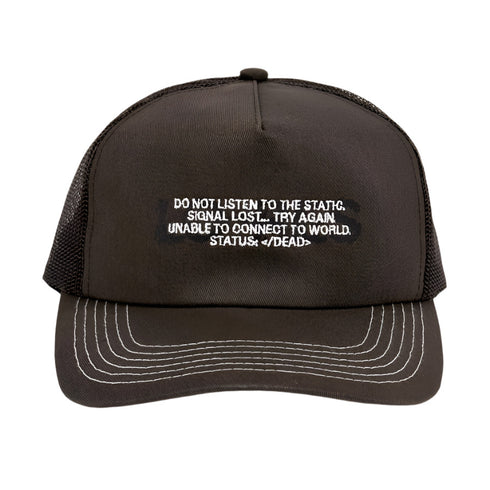Lo-Res - Warning Trucker Hat (Brown)
