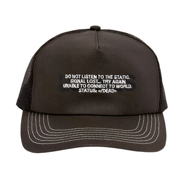 Lo-Res - Warning Trucker Hat (Brown)