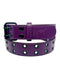 Loosey - Purple Grommet Hole Belt