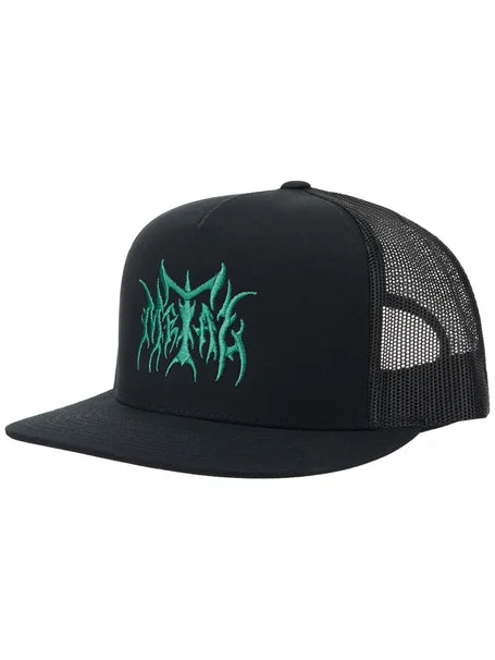 Metal - Logo Trucker Hat (Black/Green)