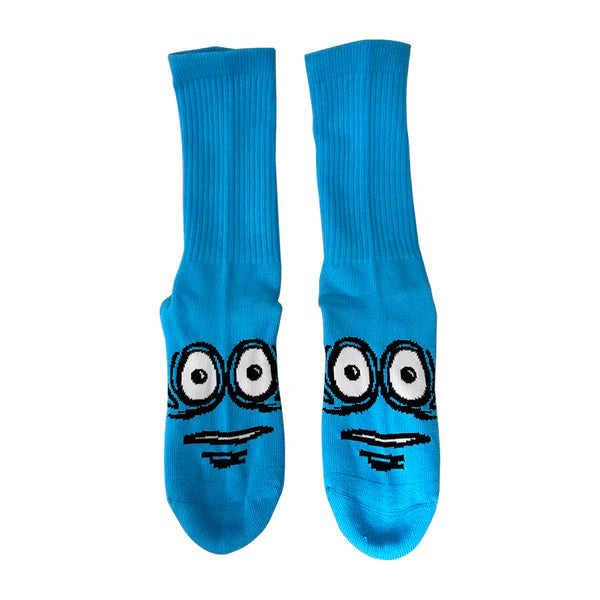 Heroin - Big Egg Socks (Cyan)