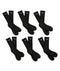 Nike SB - 6 Pack Everyday Plus Dri-Fit Crew Socks (Black)