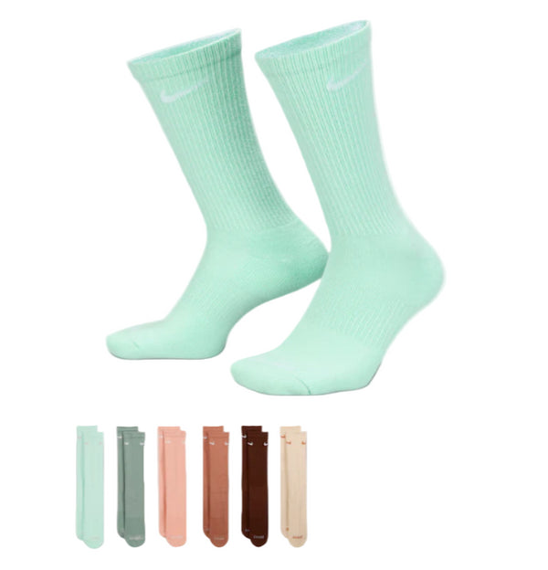 Nike SB - Everyday Plus Cushioned Crew Socks 6 Pack (Multi-Color)