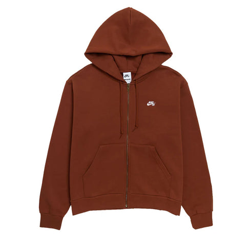 Nike SB - Full-Zip Fleece Skate Hoodie (Cinnamon/White)