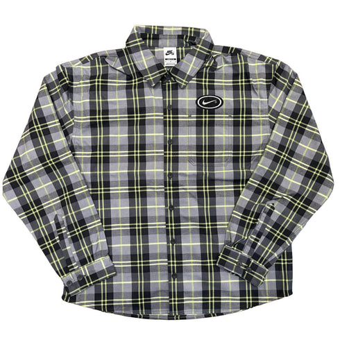 Nike SB - Nike SB X Eric Koston Skate Flannel (Dk Smoke Grey/Volt)