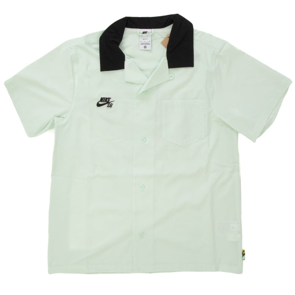 Nike SB - Olympic Kit Mens Short Sleeve Button Up Skate Bowler Shirt (Skateboarding Federation Kit)