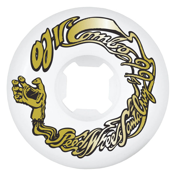 OJ - Combos Gold/White 99a Wheels (60mm)