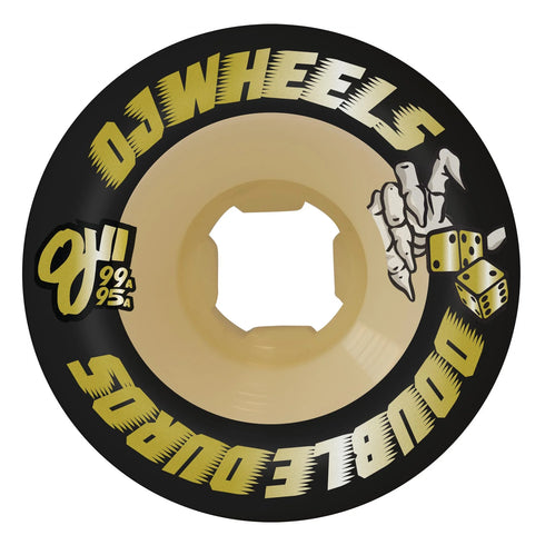 OJ - Double Duro Black/Gum Mini Combo 99a/95a Wheels (58mm)