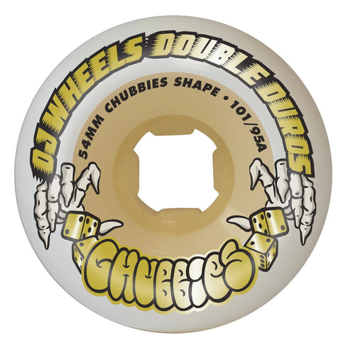 OJ - Double Duro Gum Chubbies 101a/95a Wheels (54mm)