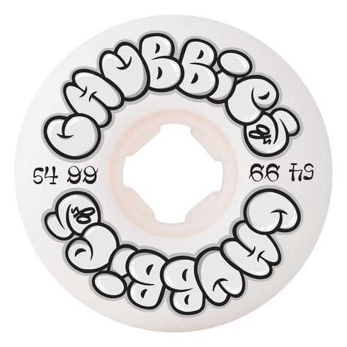OJ - Throw Ups Chubbies White 99a Wheels (54mm/58mm)