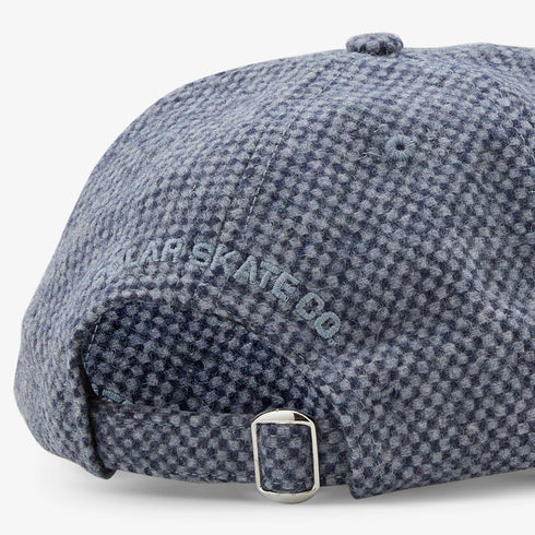 Polar - Wool Tom Cap Hat (Blue Check) *SALE