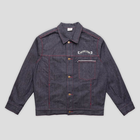 PassPort - PassPort x Evisen Selvedge Denim Workers Club Jacket (Raw Denim) *SALE
