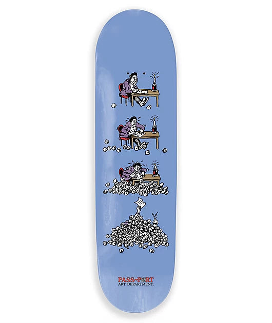 Pass Port - Art Dept. Series Rough Draft Deck (8.38")