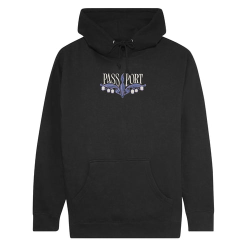 Pass Port - Lily Of The Valley Hoodie (Black)