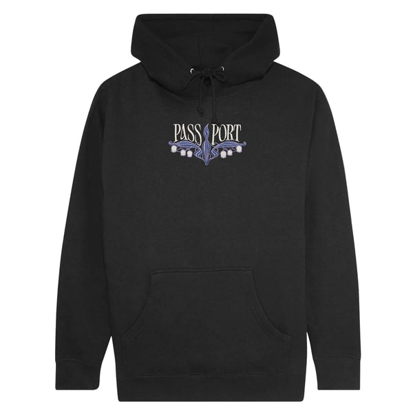 Pass Port - Lily Of The Valley Hoodie (Black)