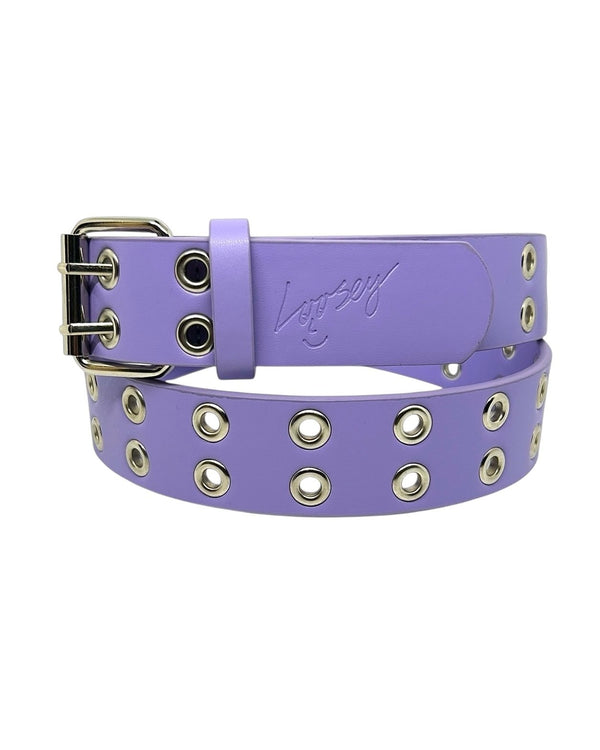 Loosey - Lavender Grommet Hole Belt
