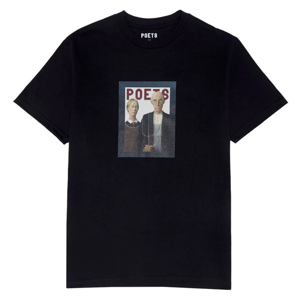 Poets - Right DTG Shirt (Black)