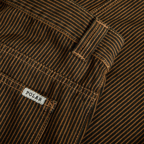 Polar - 93! Work Pants Hickory Stripe (Rust) *SALE