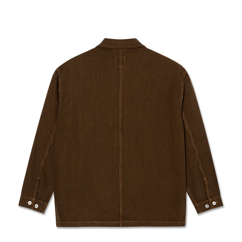 Polar - Ezra Jacket Hickory Stripe (Rust)