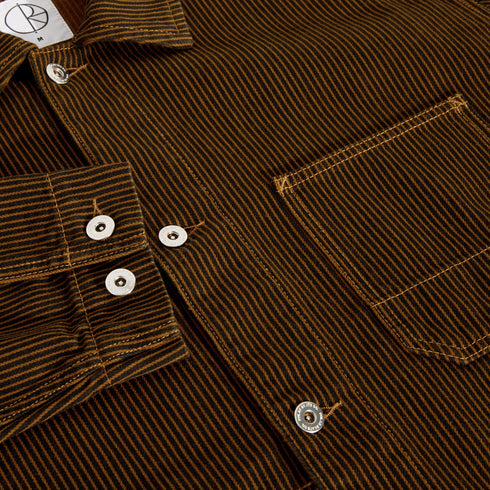 Polar - Ezra Jacket Hickory Stripe (Rust)