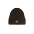 Polar - Double Fold Merino Beanie (Navy/Brown)