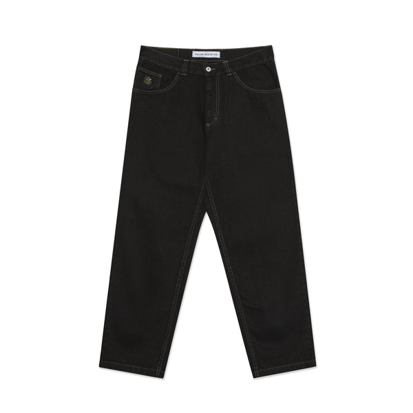 Polar - '93! Pants Contrast Stitching (Black/Dark Olive)