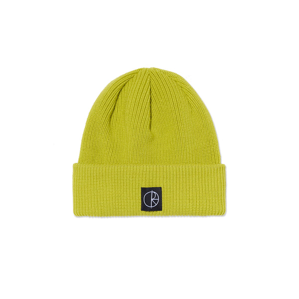 Polar - Double Fold Merino Beanie (Moss Green)