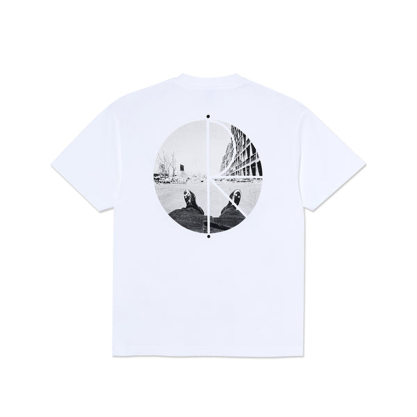 Polar - Happy Sad Fill Logo Shirt (White)