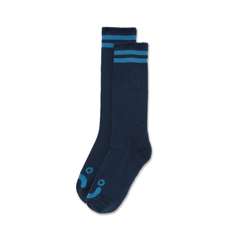 Polar - Happy Sad Long Rib Socks (Multiple Colors)