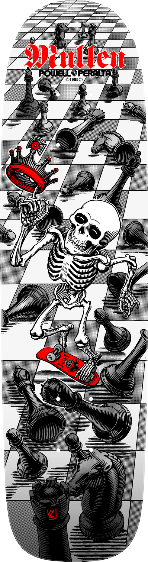 Powell - Bones Brigade Rodney Mullen Series 17 Deck (7.4")