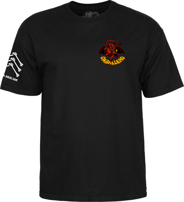 Powell - Bones Brigade Steve Caballero Series 17 Tee (Black)