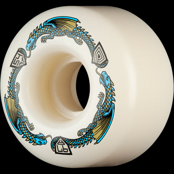 Powell - Dragon Formula Blue 97A V4 Wheels (54mm)