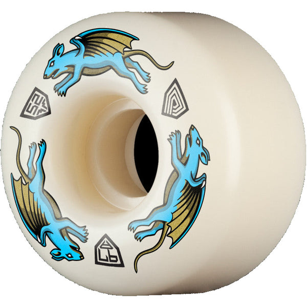 Powell - Dragon Formula Blue Nano Rat AV4 97A Wheels (52mm)