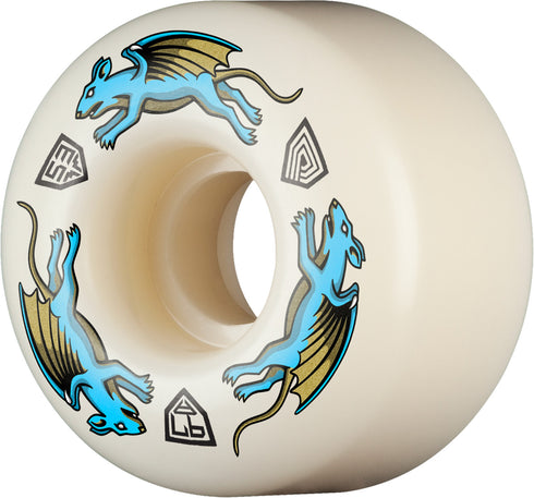 Powell - Dragon Formula Blue Nano Rat AV4 97A Wheels (53mm)