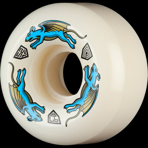 Powell - Dragon Formula Blue Nano Rat AV5 97A Wheels (52mm)