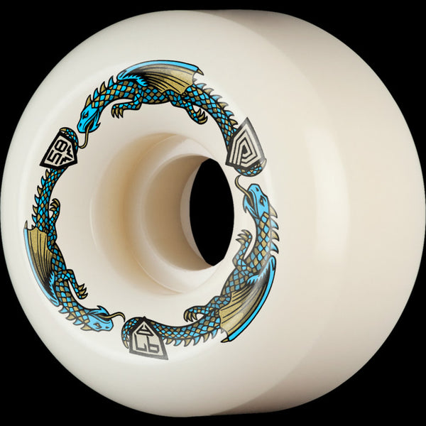 Powell - Dragon Formula Blue Ratbone II 97A Wheels (58mm)