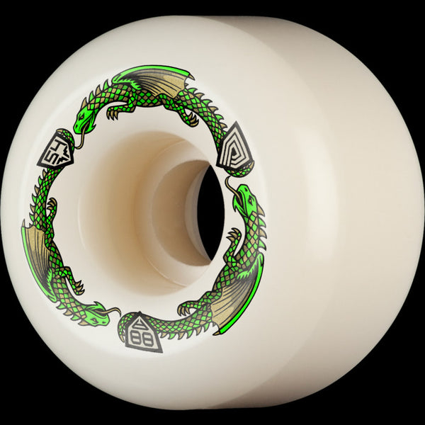 Powell - Dragon Formula Green 88A A2 Wheels (54mm/56mm)