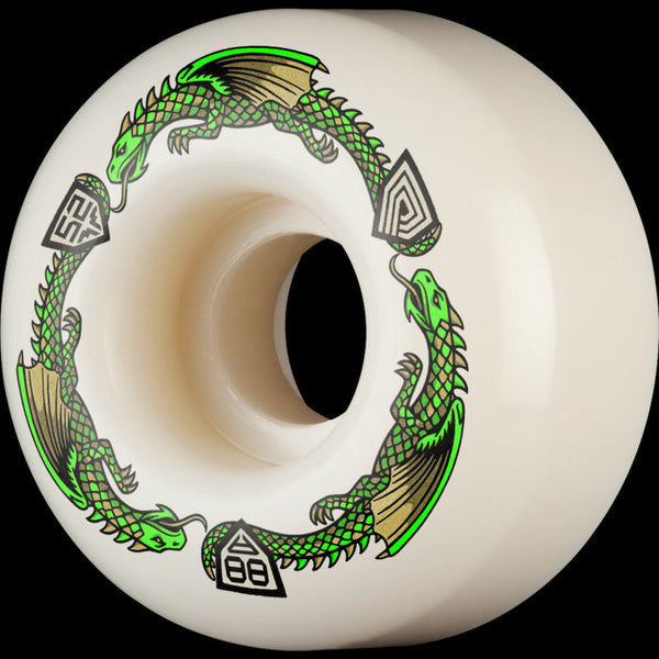 Powell - Dragon Formula Green 88A V1 Wheels (52mm)